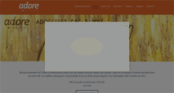 Desktop Screenshot of adoreministries.com